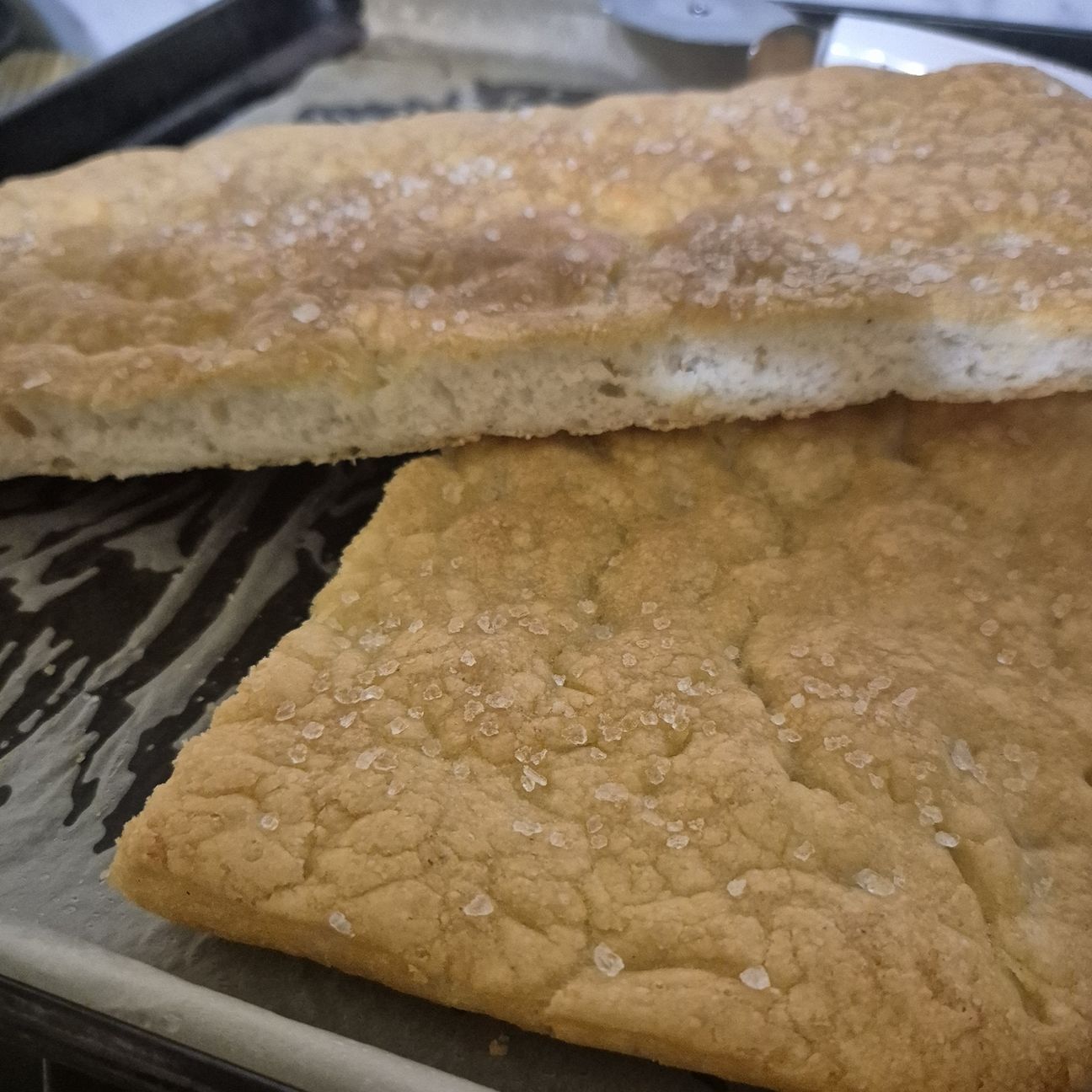 Focaccia gluten free con impasto BimbyTM7 e lievitazione programmata in forno a 30°