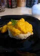 Ricetta Riso bianco con pollo al curry