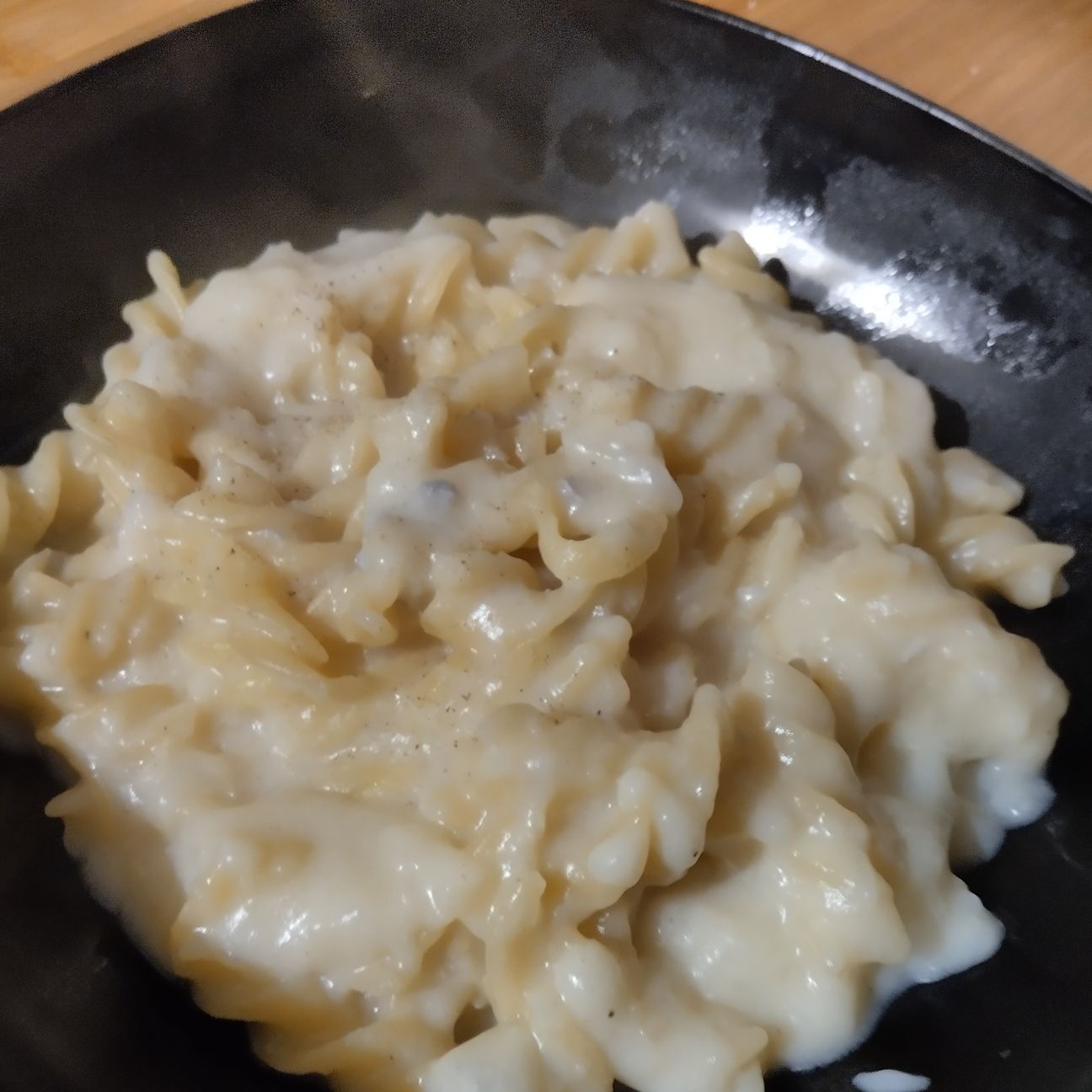 Fusilli con crema di cavolfiore e gorgonzola