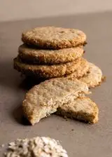 Ricetta Biscotti al cocco e avena senza zucchero