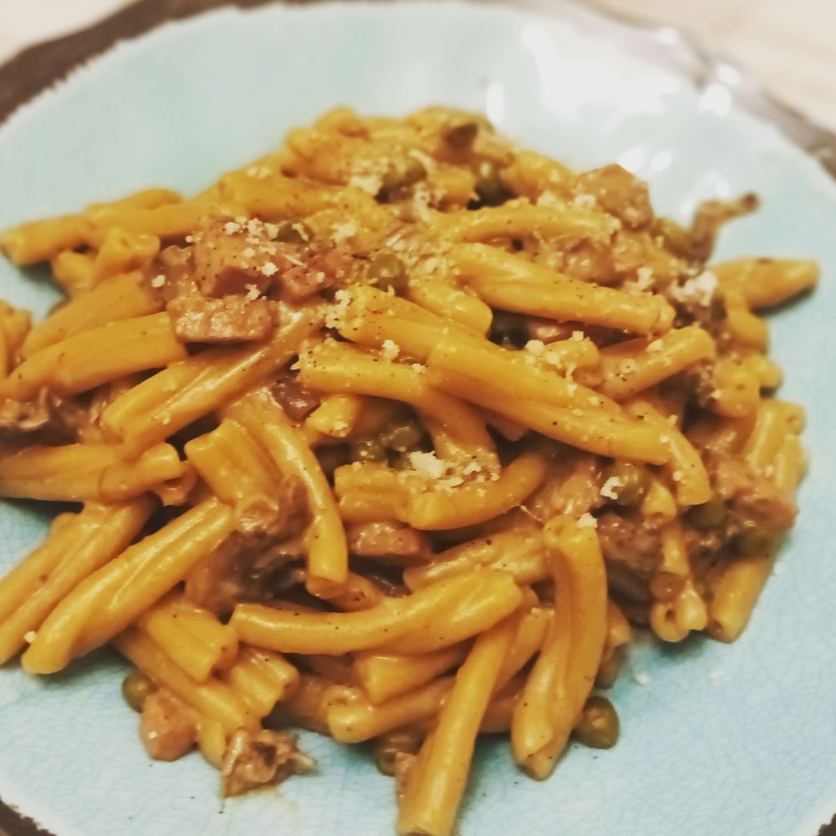 Casarecce ai funghi porcini e gorgonzola