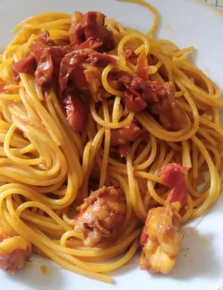 Ricetta Pasta con i gamberoni di mara882