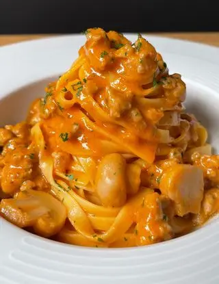 Ricetta Fettuccine alla boscaiola di sacla_italia