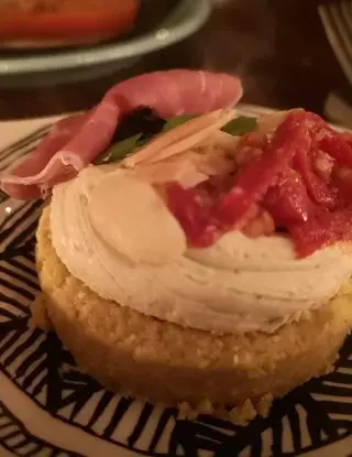 Ricetta Vol au vent alla spuma di prosciutto e pomodorini del Vesuvio di stonata85