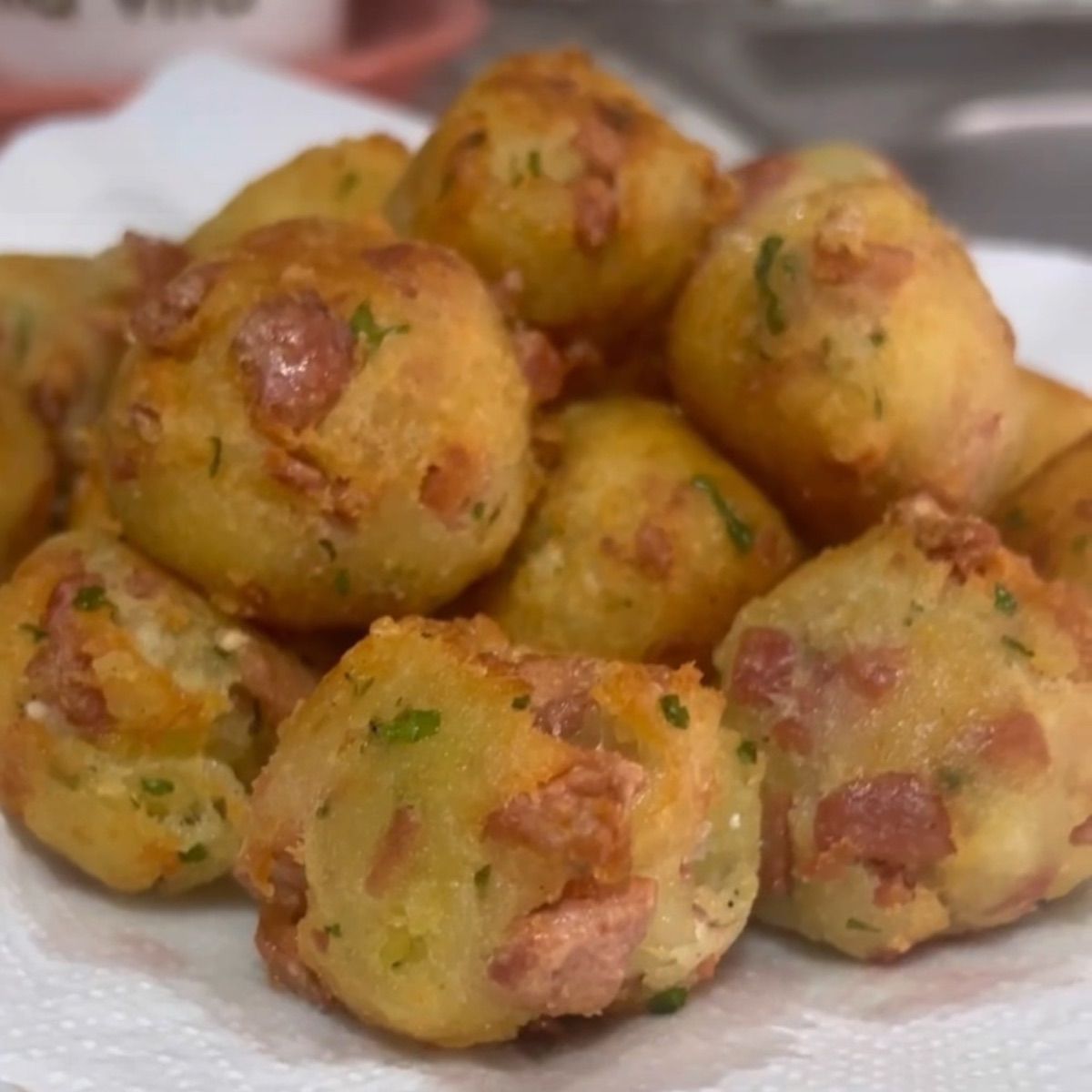 takoyaki di patate di carne
