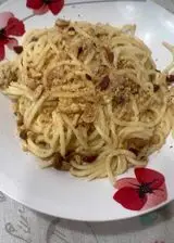 Ricetta Spaghetti con salsicce e taralli napoletani