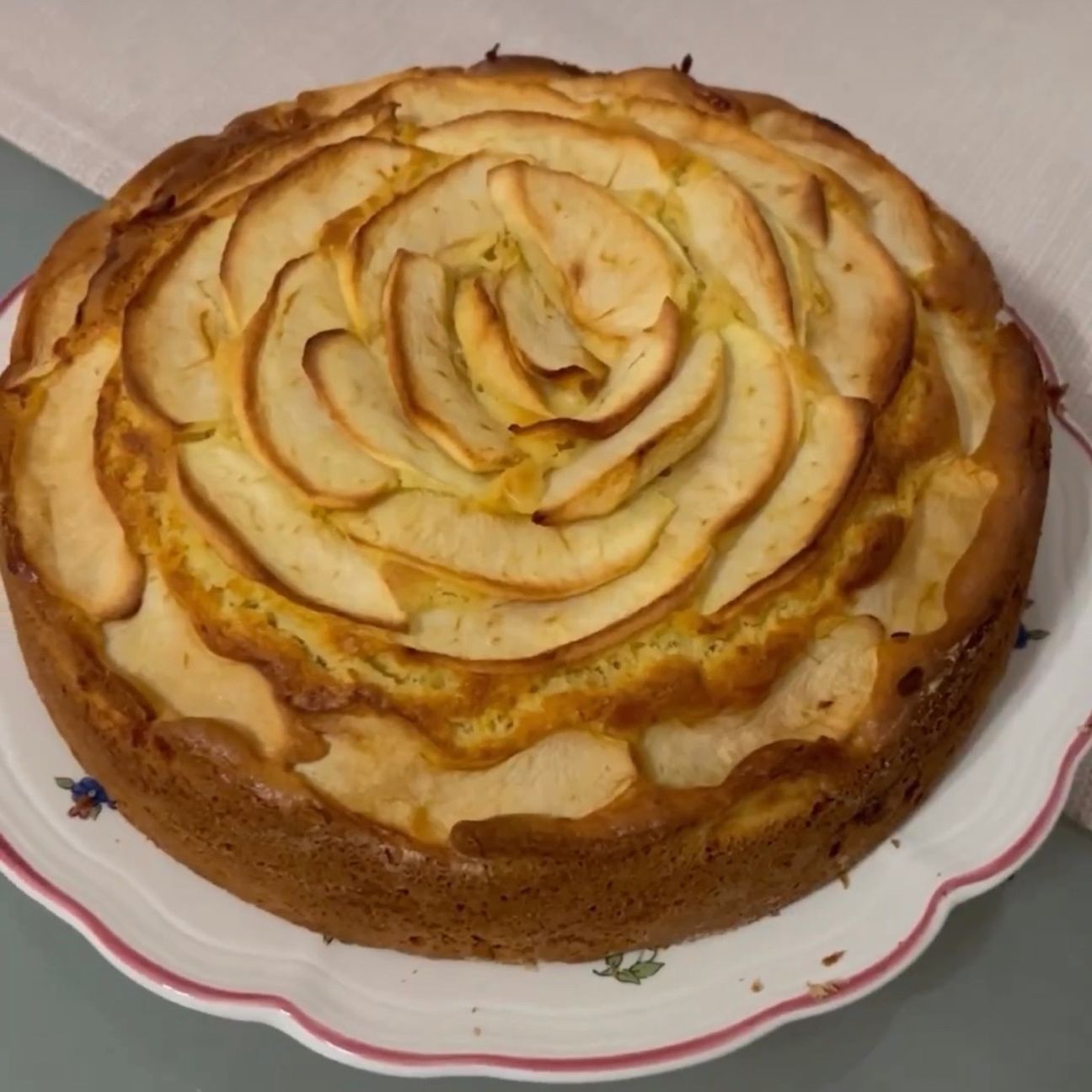 Panettone di mele