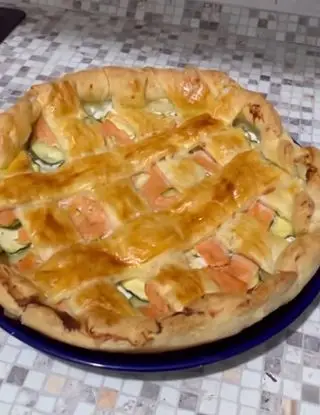 Ricetta Crostata di zucchine e salmone di deborahpistola95