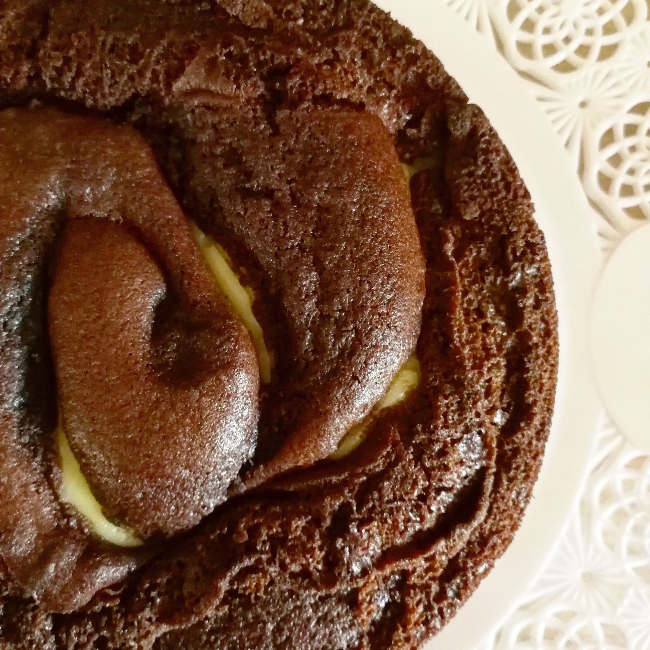 Torta cacao e crema
