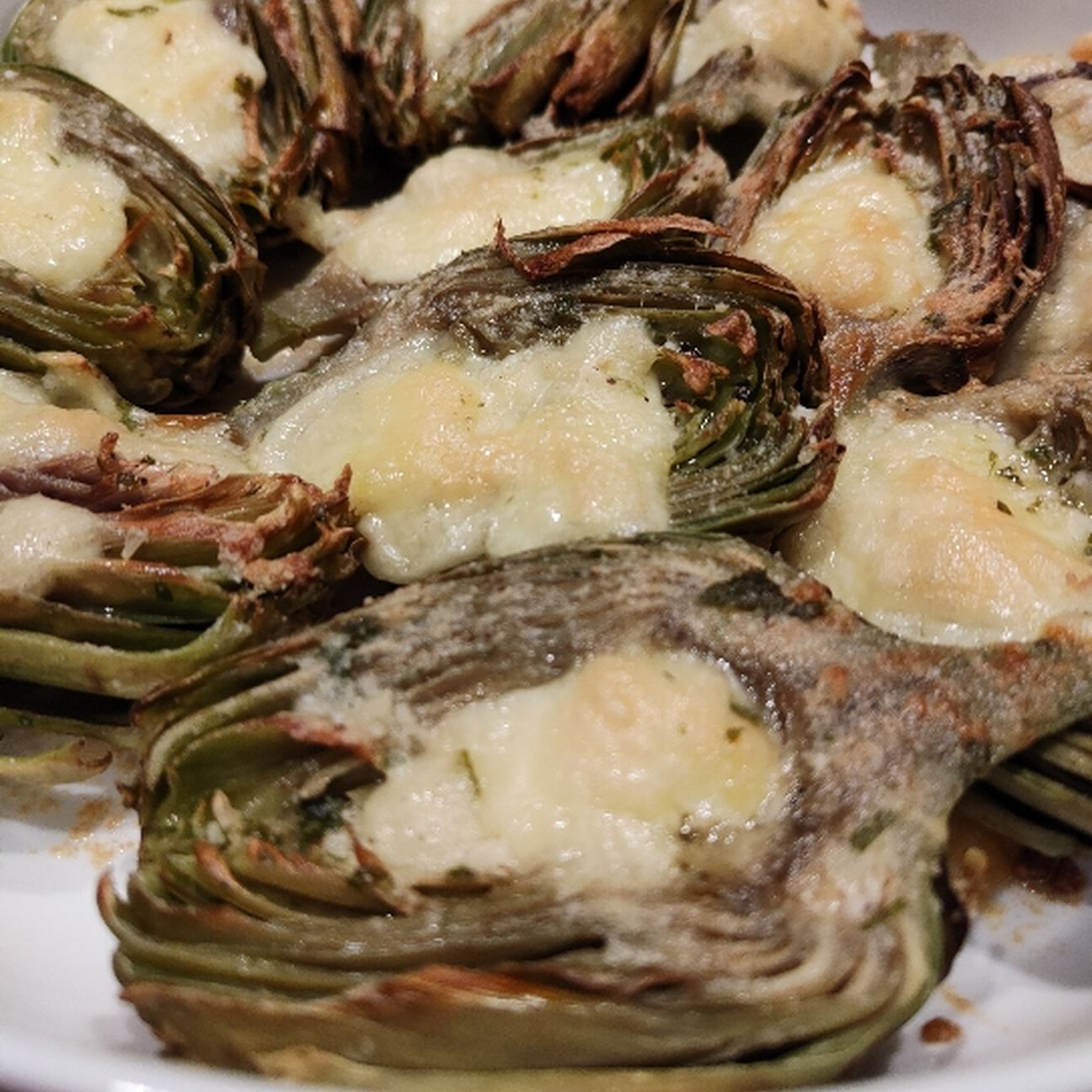 Carciofi gratinati al forno