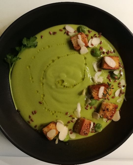 Vellutata di piselli