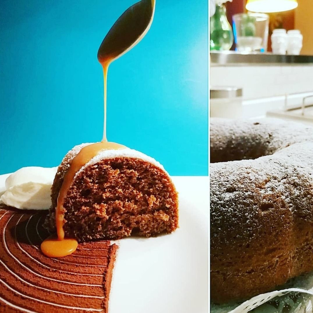 Ciambellone al caffè.
