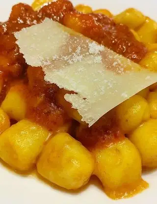 Ricetta Gnocchi al sugo... di stefania717