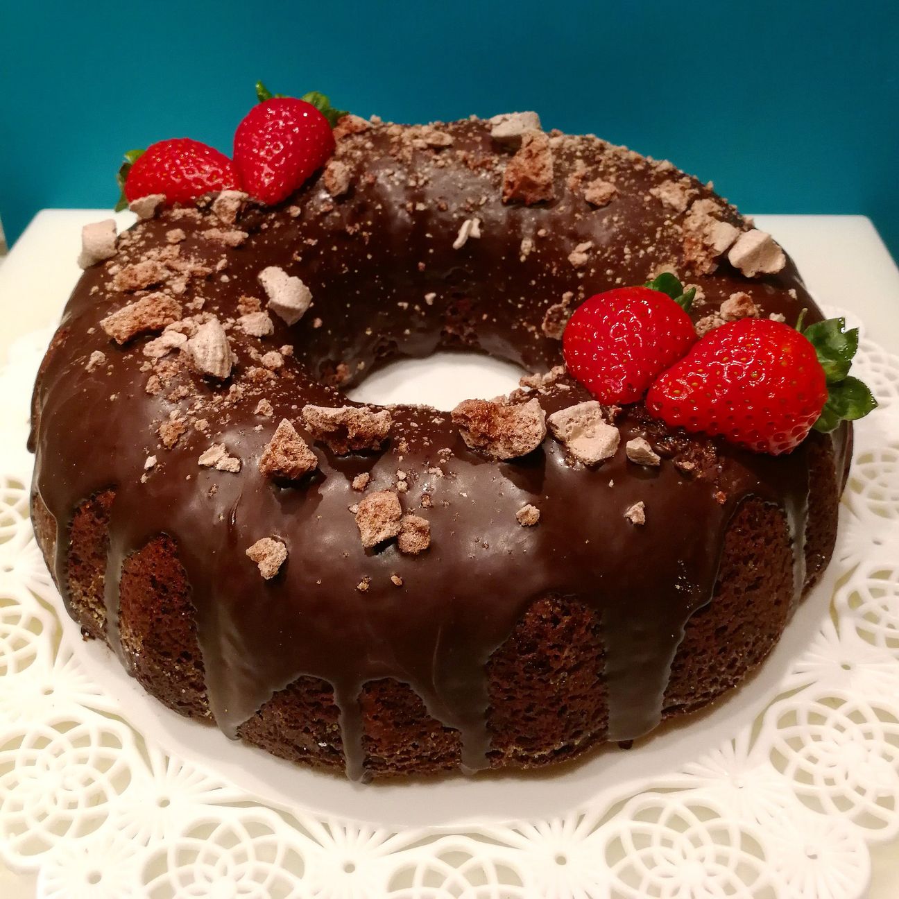 Ciambelcrok al cioccolato