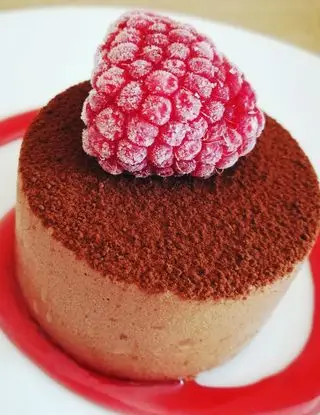 Ricetta Semifreddo al cioccolato con cuore ai lamponi di stefania717