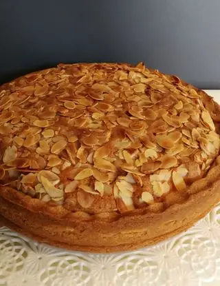 Ricetta Crostata morbida, nutella e mandorle di stefania717