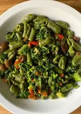 Ricetta Cavatelli al cavolo nero con cime di rapa, pomodorini secchi e olive