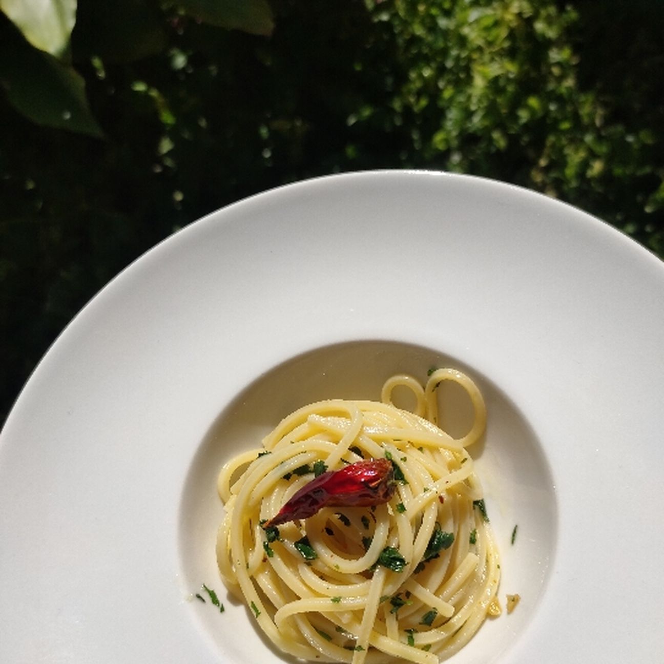 La classica aglio, olio e peperoncino