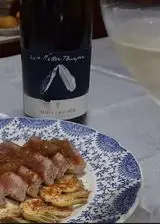 Ricetta Filetto di tonno su carpaccio di carciofi e bottarga