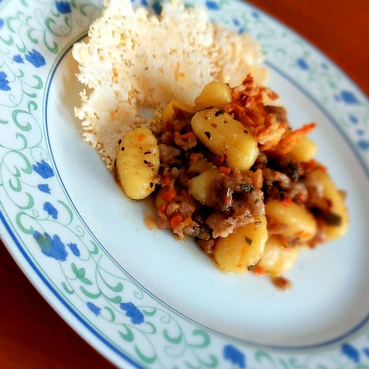 Gnocchi di patate al ragù di coniglio