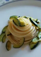 Ricetta Spaghetti zucchine e colatura di alici