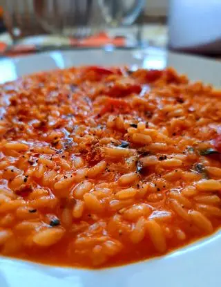 Ricetta Risotto al pomodoro di osteriadalele