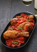 Ricetta Pollo con i peperoni