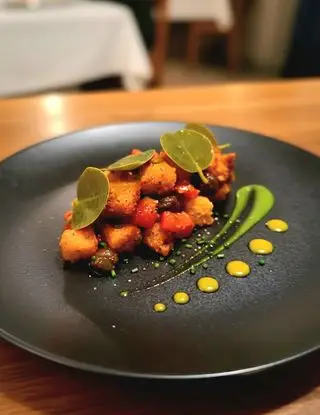 Ricetta Panzanella croccante agrodolce e foglie di cappero di osteriadalele