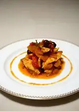 Ricetta Straccetti di pollo con peperoni