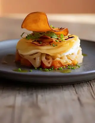 Ricetta Tortino di patate, pecorino e cipolla di osteriadalele
