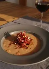 Ricetta La mia zuppa di fagioli e radicchio