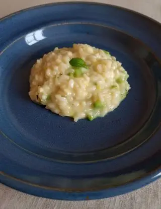 Ricetta Risotto zucchine, menta e pecorino di osteriadalele