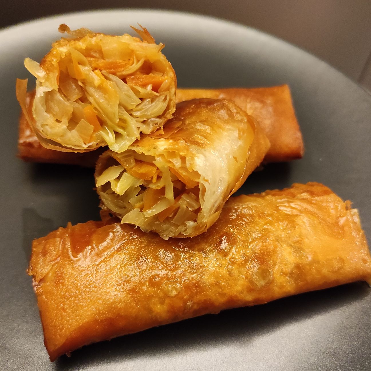 Involtini primavera con pasta fillo