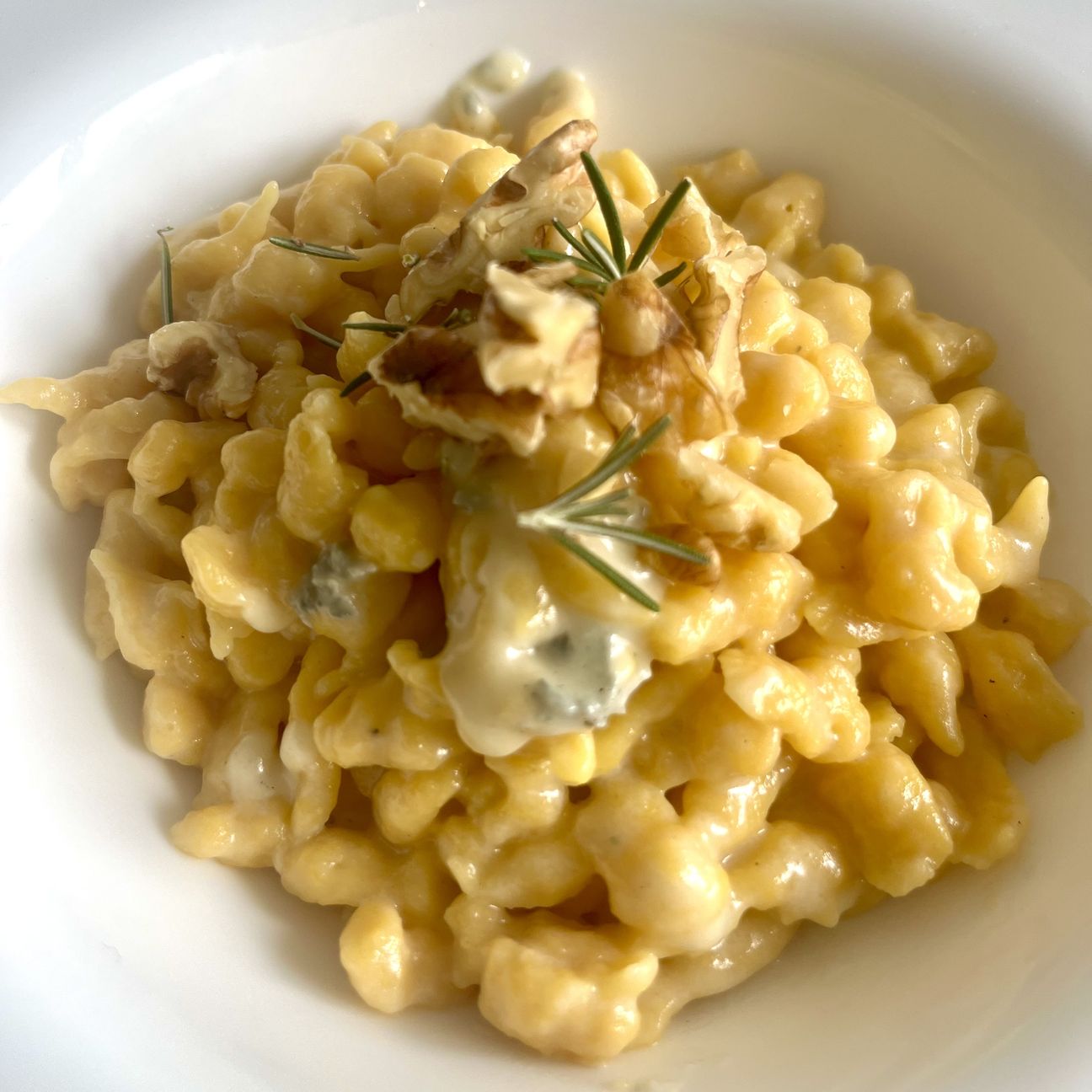 SPÄTZLE ALLA ZUCCA E GORGONZOLA