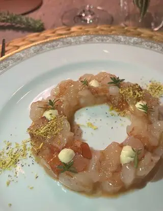 Ricetta Tartare gamberi e maionese al bitter di cucinandomidiletto