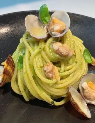 Ricetta Spaghetti zucchine, vongole e mentuccia di chefgerardobcn