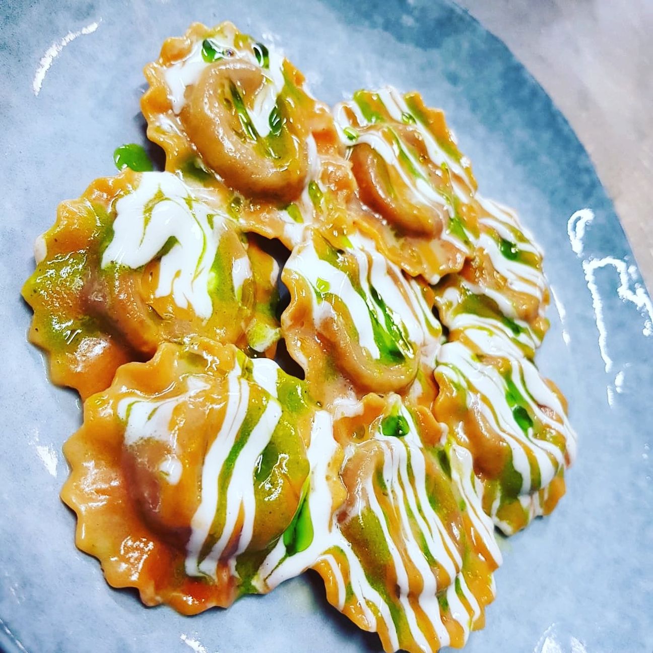 Ravioli alla parmigiana di melanzane