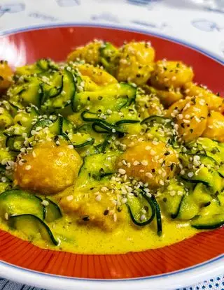 Ricetta Gnocchi di zucca alla curcuma di raff67