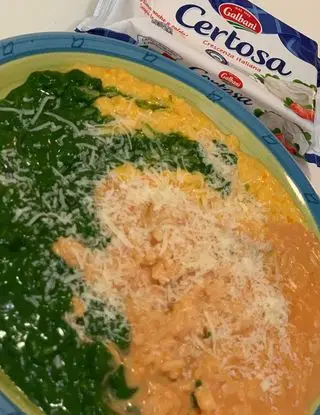 Ricetta Risotto mantecato con certosa Galbani ai 3 sapori di dolceeunposalato
