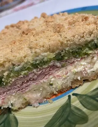 Ricetta Sbriciolata con zucchine, formaggi e prosciutto di laura391