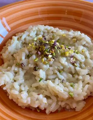 Ricetta Risotto al pistacchio e caprino di namelaricette