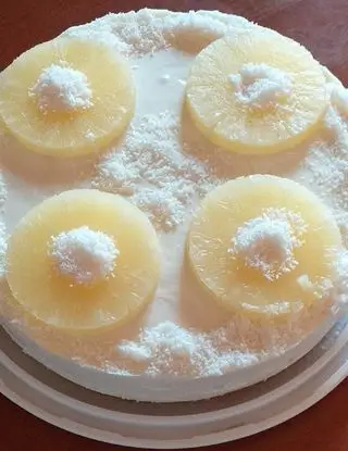Ricetta Cheescake  cocco e ananas di martinavillani100