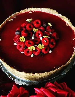 Ricetta cheesecake senza cottura ai lamponi di deandreise