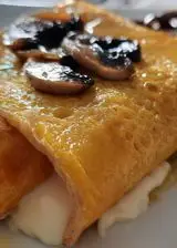 Ricetta Creps di omelette ai funghi