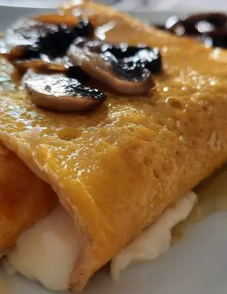 Ricetta Creps di omelette ai funghi di marilena7