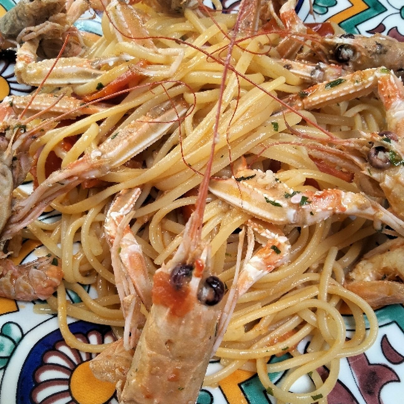 Linguine agli scampi