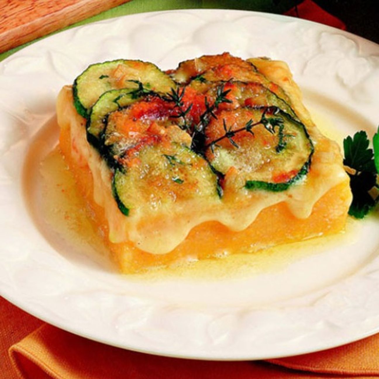 Polenta e zucchine