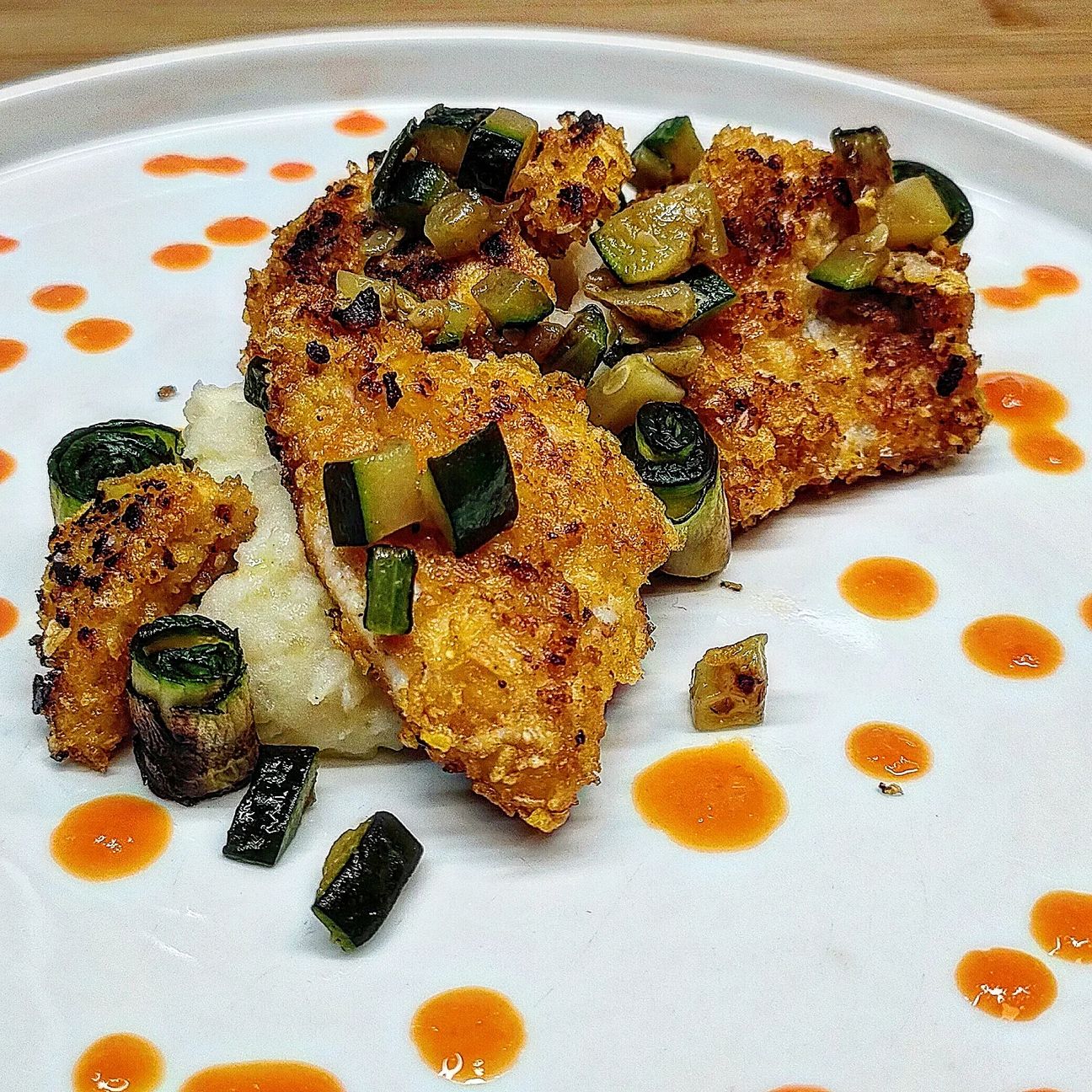 BOCCONCINI DI POLLO CON PURÈ