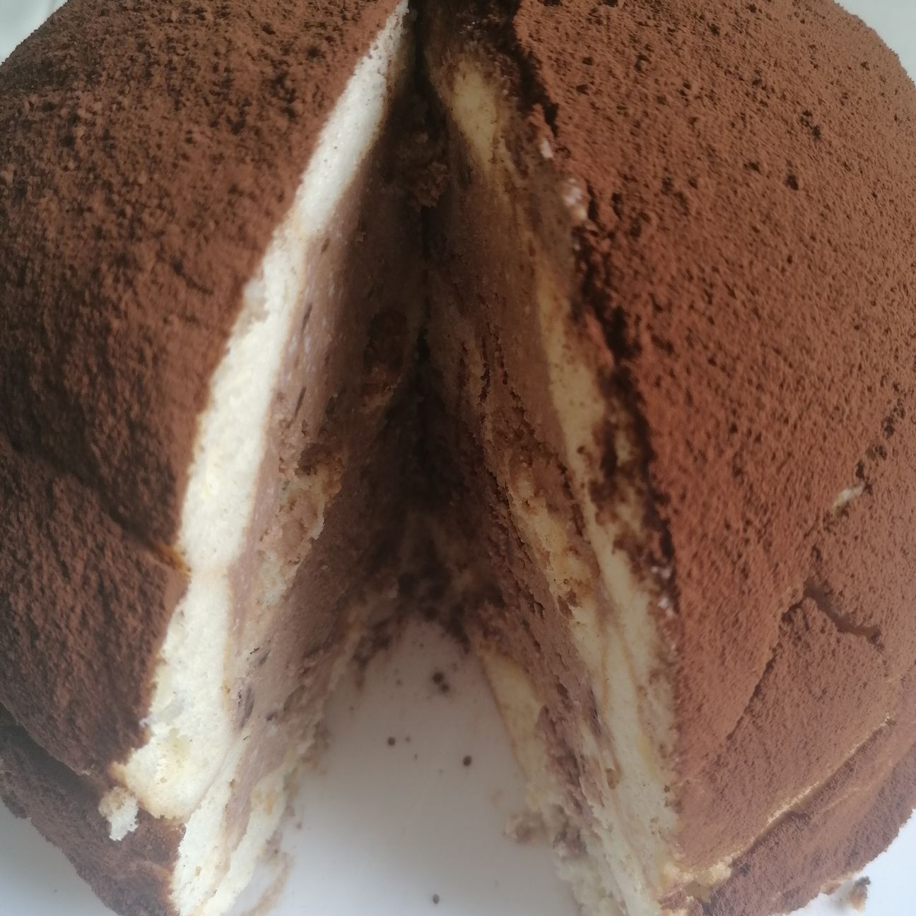 Zuccotto mascarpone e nutella