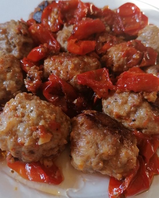 Polpette al Sugo di Pomodorini freschi